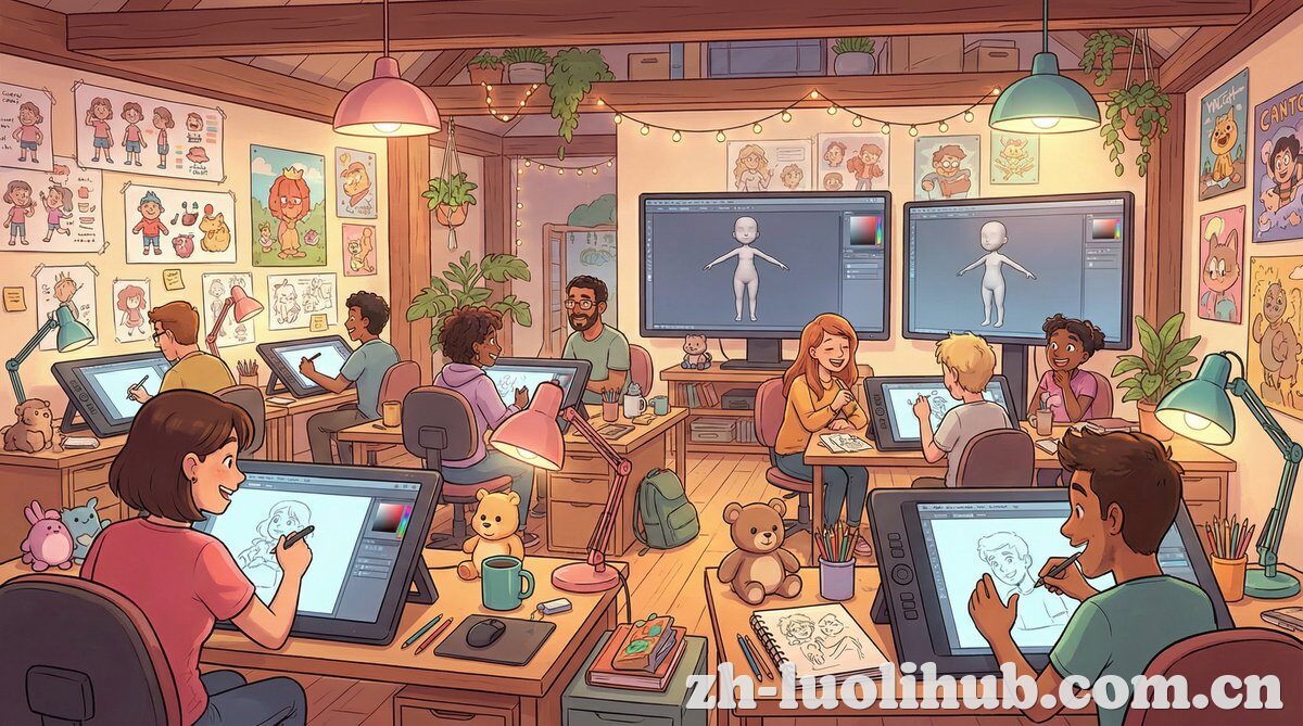 萝莉社动画创作视频